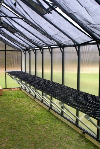 Greenhouse work benches 