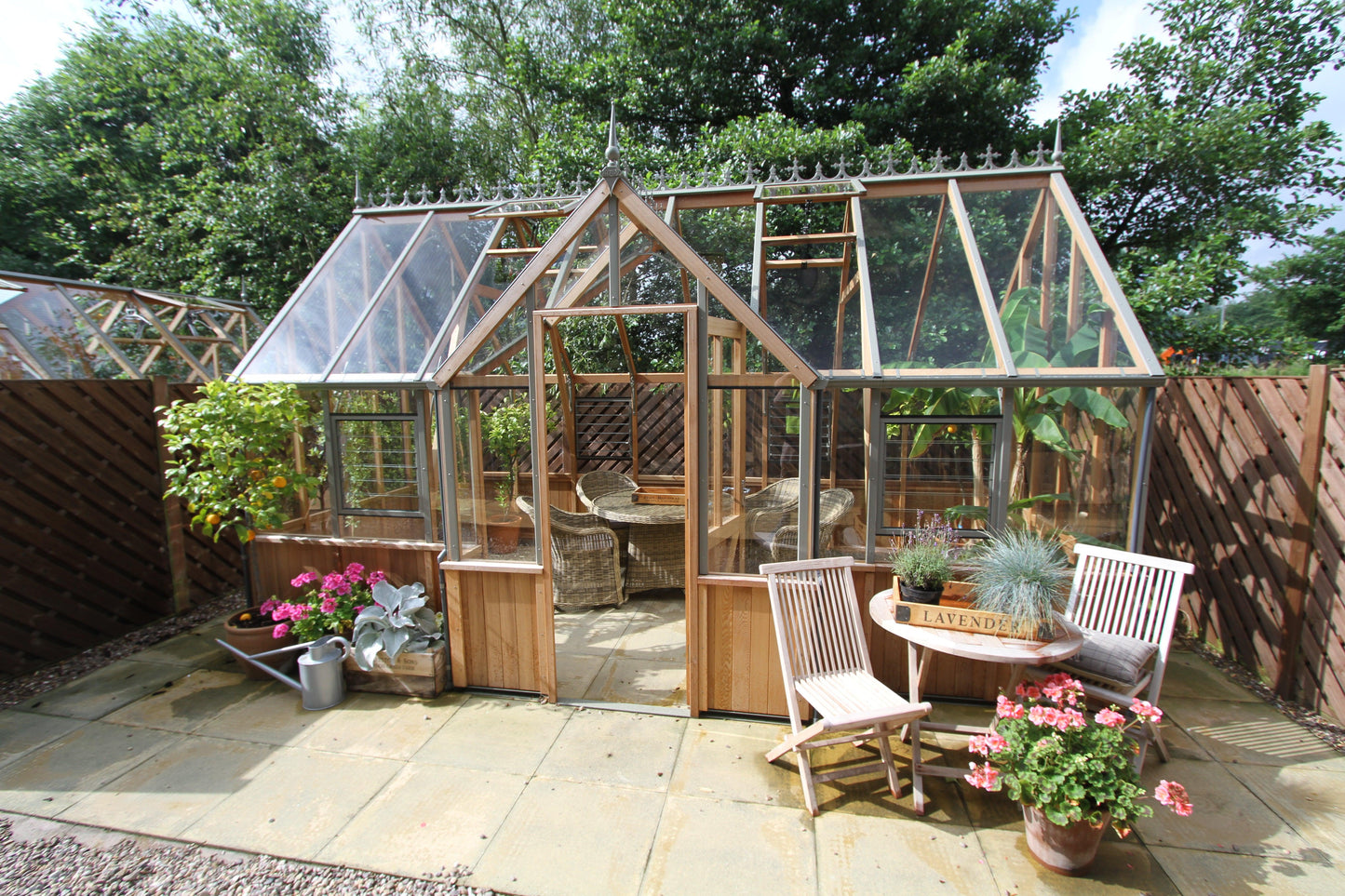 Alton Cambridge T-Shaped Cedar Orangerie