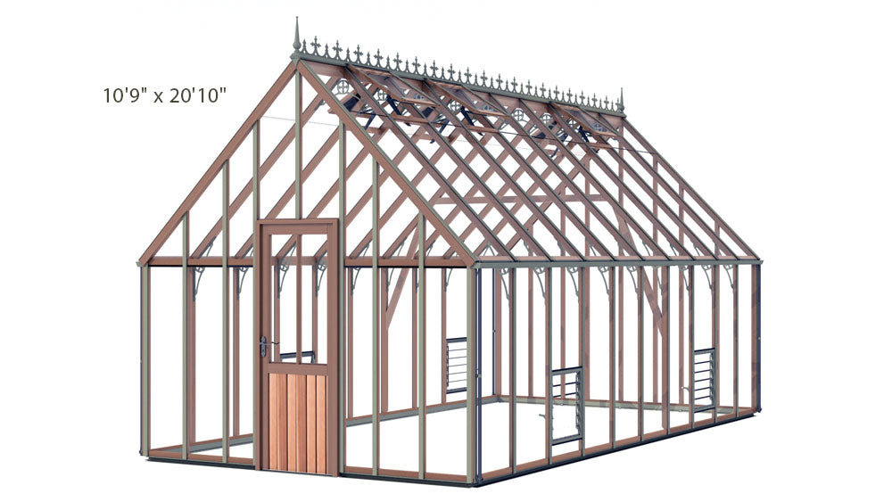 Alton Lancing Cedar Greenhouse