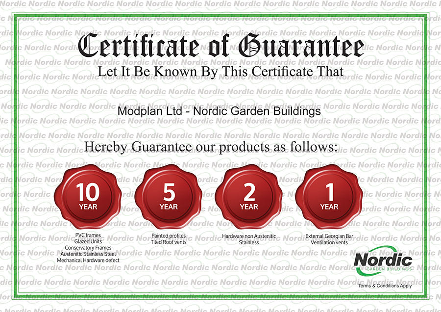 Exaco Nordic Greenwich Garden Room