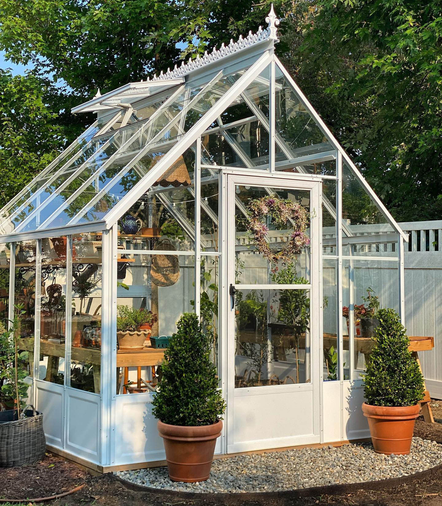 Cross Country Parkside 8X12 Glass Greenhouse