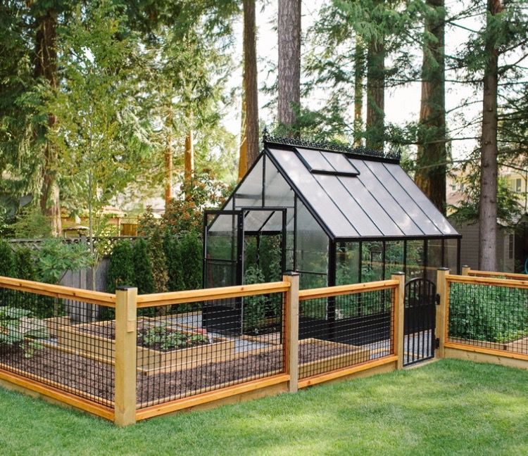 Cross Country Parkside 8X12 Glass Greenhouse