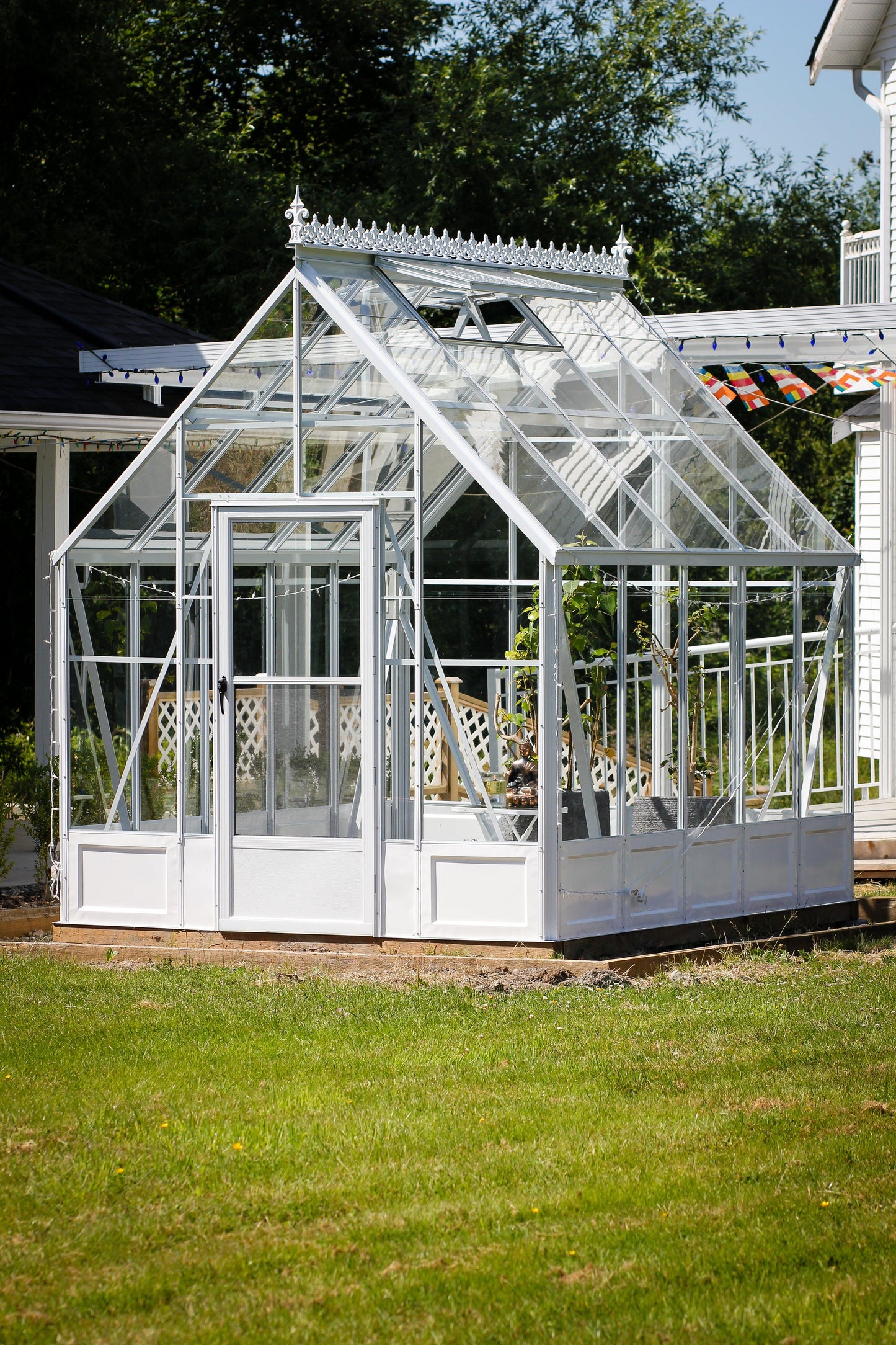 Cross Country Parkside 8X10 Glass Greenhouse