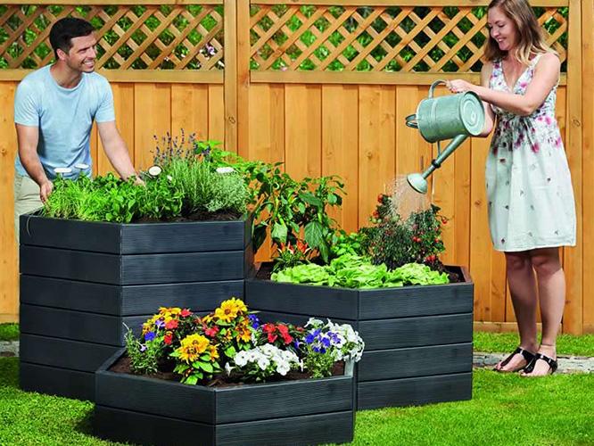 plastic raised garden bed planter Exaco Modular Raised Bed System – Mulberry Greenhouses