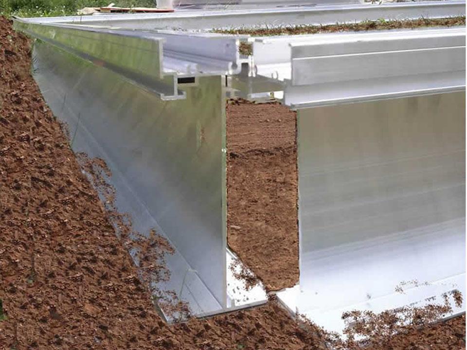 Hoklartherm Riga Foundation Frame for Riga Greenhouses