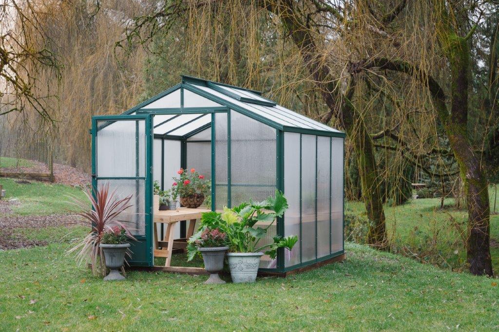 Cross Country Sunhaven 8X8 Polycarbonate Greenhouse