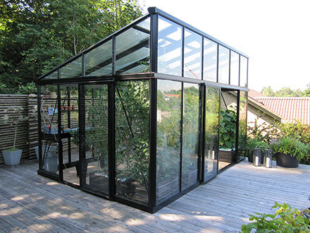 Exaco Janssens Modern M23 Greenhouse 8ft x 10ft