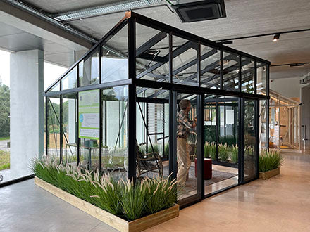 Exaco Janssens Modern M23 Greenhouse 8ft x 10ft