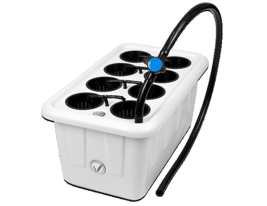 smart grow container for hydroponics