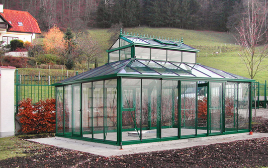 The Janssens Cathedral Victorian Orangerie Greenhouse