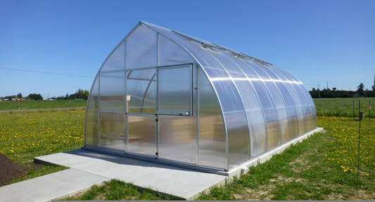 a modern Exaco greenhouse