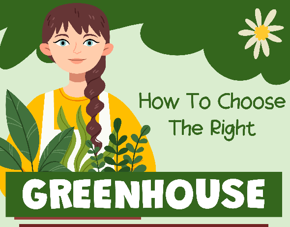 How To Choose The Right Greenhouse - Infograph