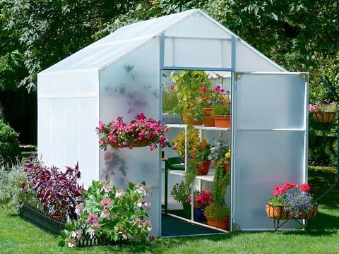 A beautiful Solexx Greenhouse