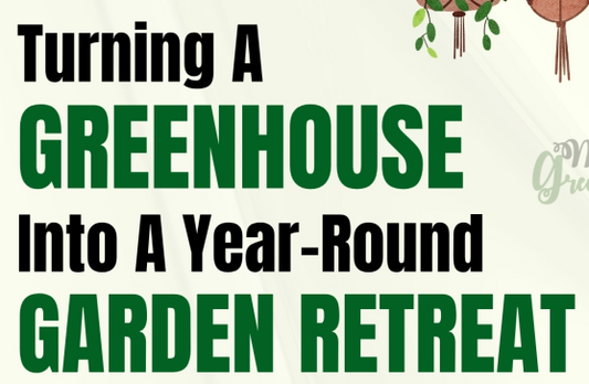 Turning A Greenhouse Into A Year-Round Garden Retreat - Infograph