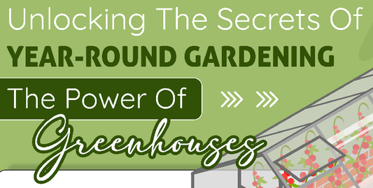 Unlocking the Secrets of Year-Round Gardening: The Power of Greenhouses - Infograph