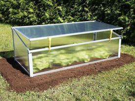 A cold frame greenhouse 
