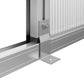 Nelke foundation frame corner with anchor bracket