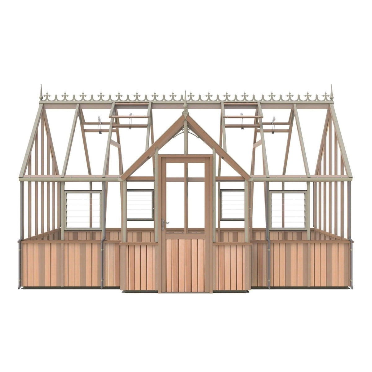 Alton Cambridge T-Shaped Cedar Orangerie