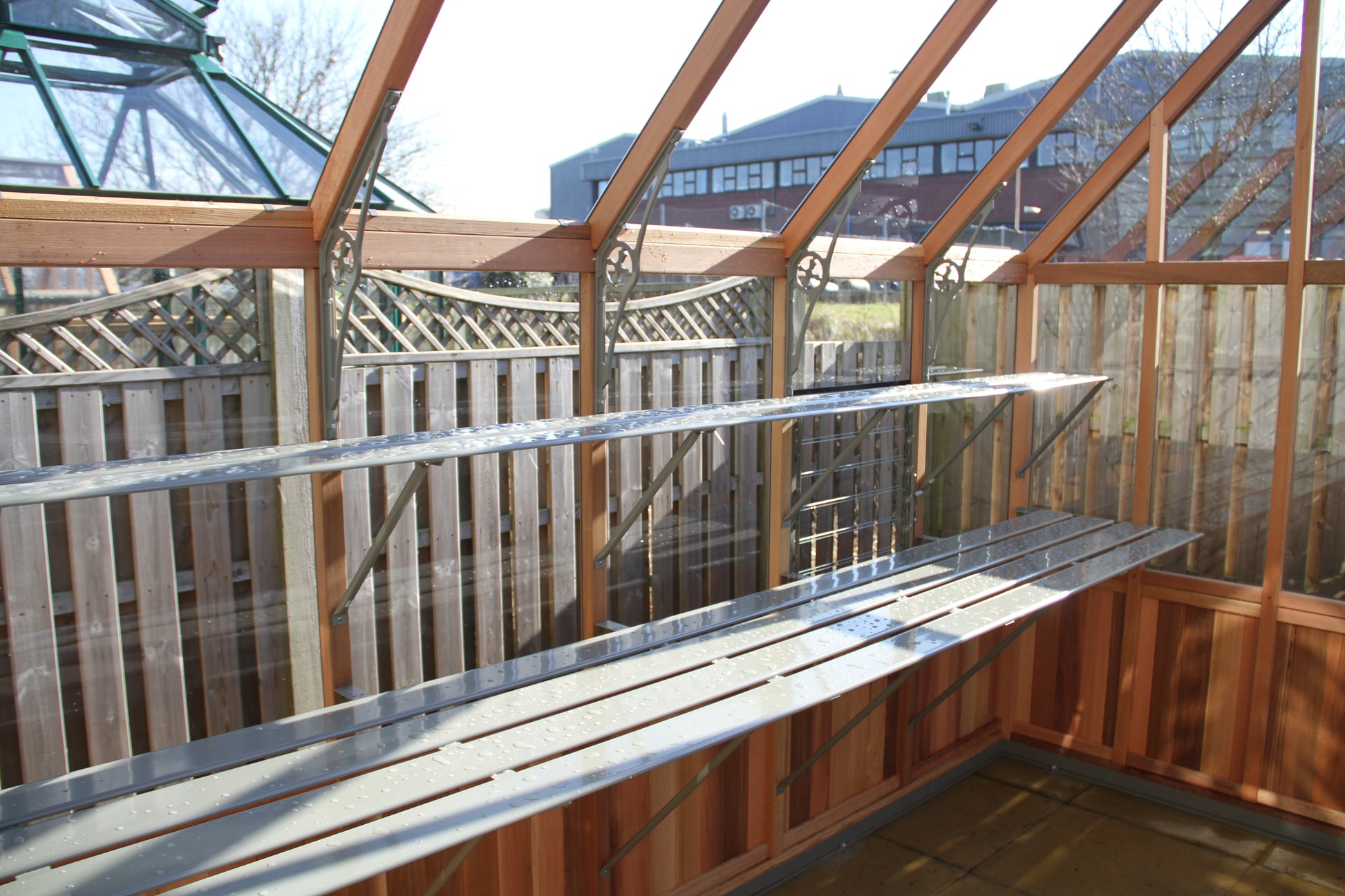 Alton Lancing Cedar Greenhouse