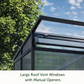 Exaco KGT Holartherm Linea II Greenhouse, Storage and Outdoor Living Space