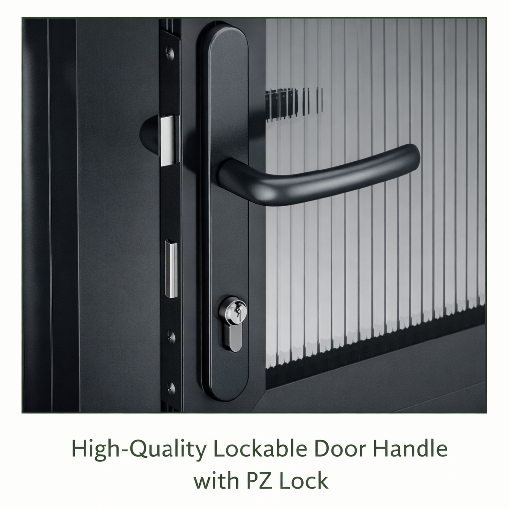 Exaco KGT Holartherm Linea II Greenhouse, Storage and Outdoor Living Space