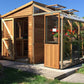 Alton Fusion Cedar Greenhouse Half workshop Half greenhouse.