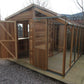 Alton Fusion Cedar Greenhouse Half workshop Half greenhouse.