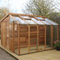Alton Fusion Cedar Greenhouse Half workshop Half greenhouse.