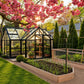 Exaco Janssens T-Shaped Junior Victorian Orangerie 10ft x 13ft