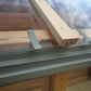 Alton Fusion Cedar Greenhouse Half workshop Half greenhouse.