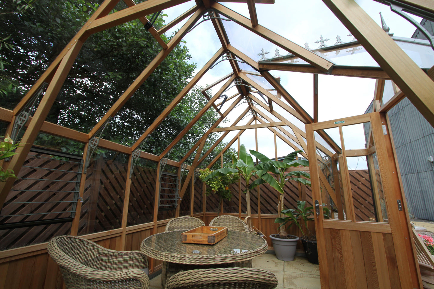 Alton Cambridge T-Shaped Cedar Orangerie