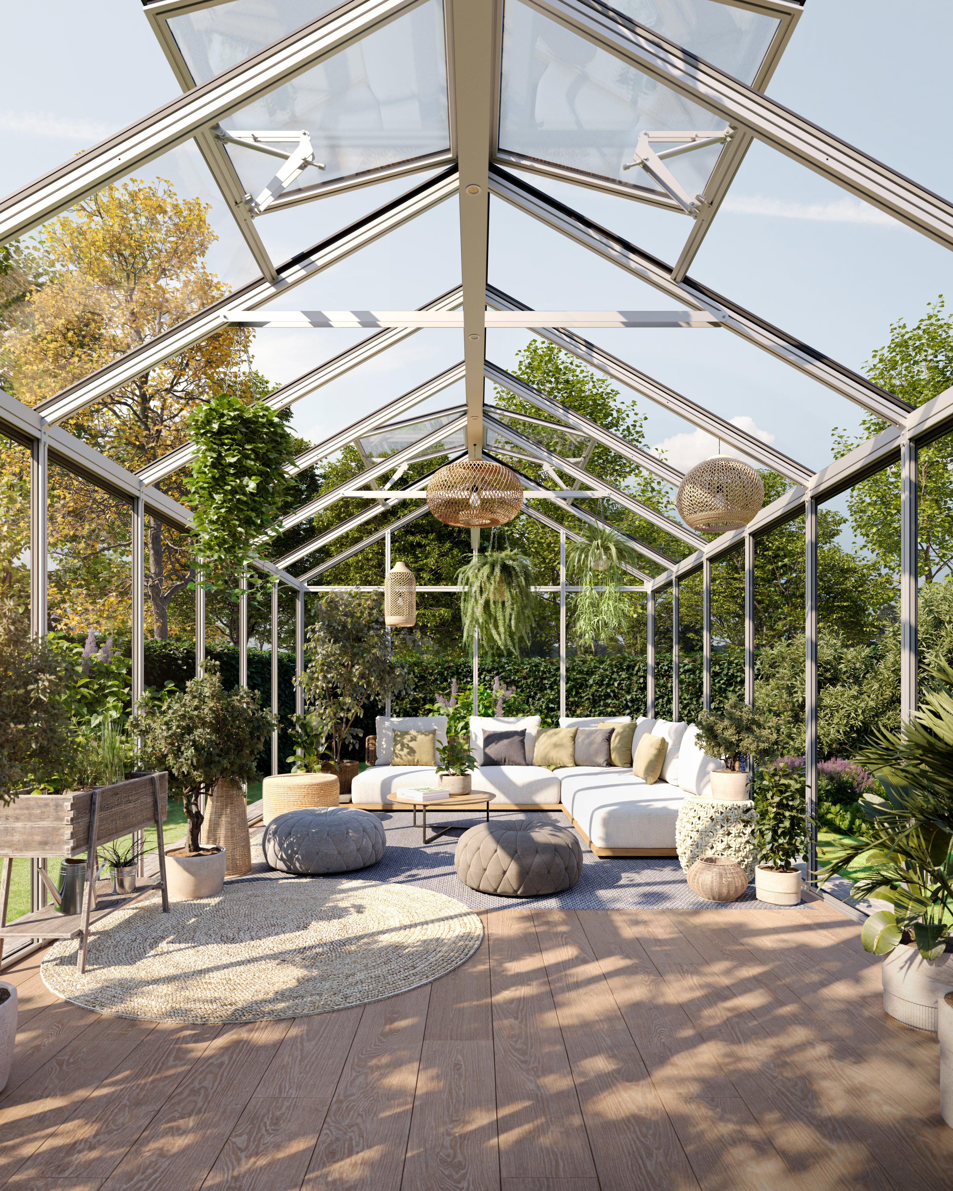 テレビ GREEN HOUSE Amerlife Everglade Greenhouse Walk-in Watering System Upgraded