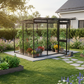 Exaco KGT Holartherm Linea II Greenhouse, Storage and Outdoor Living Space