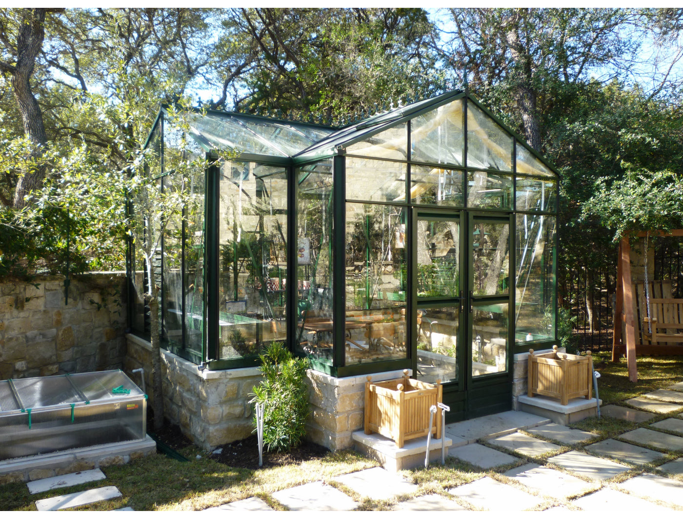 Exaco Janssens T-Shaped Royal Victorian Orangerie 13ft x 16ft