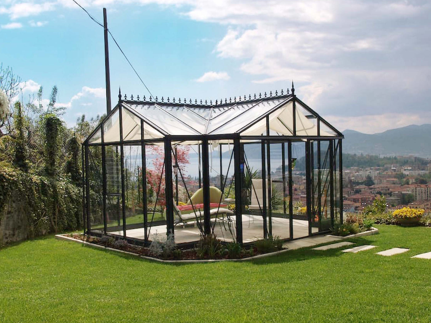 Exaco Janssens T-Shaped Royal Victorian Orangerie 13ft x 16ft
