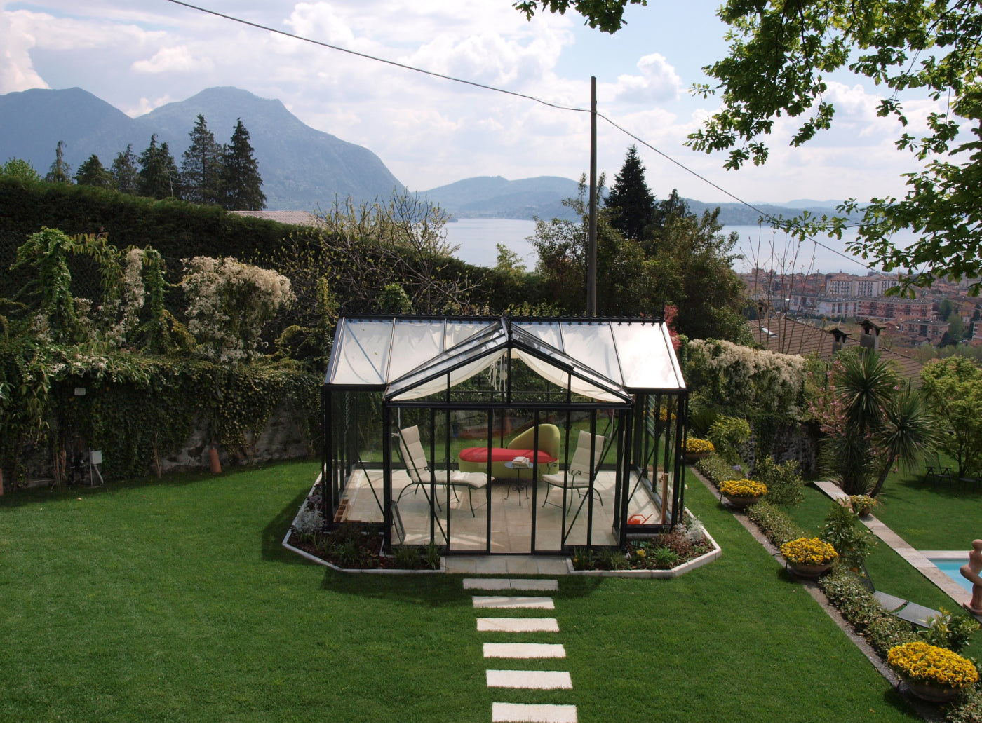 Exaco Janssens T-Shaped Royal Victorian Orangerie 13ft x 16ft