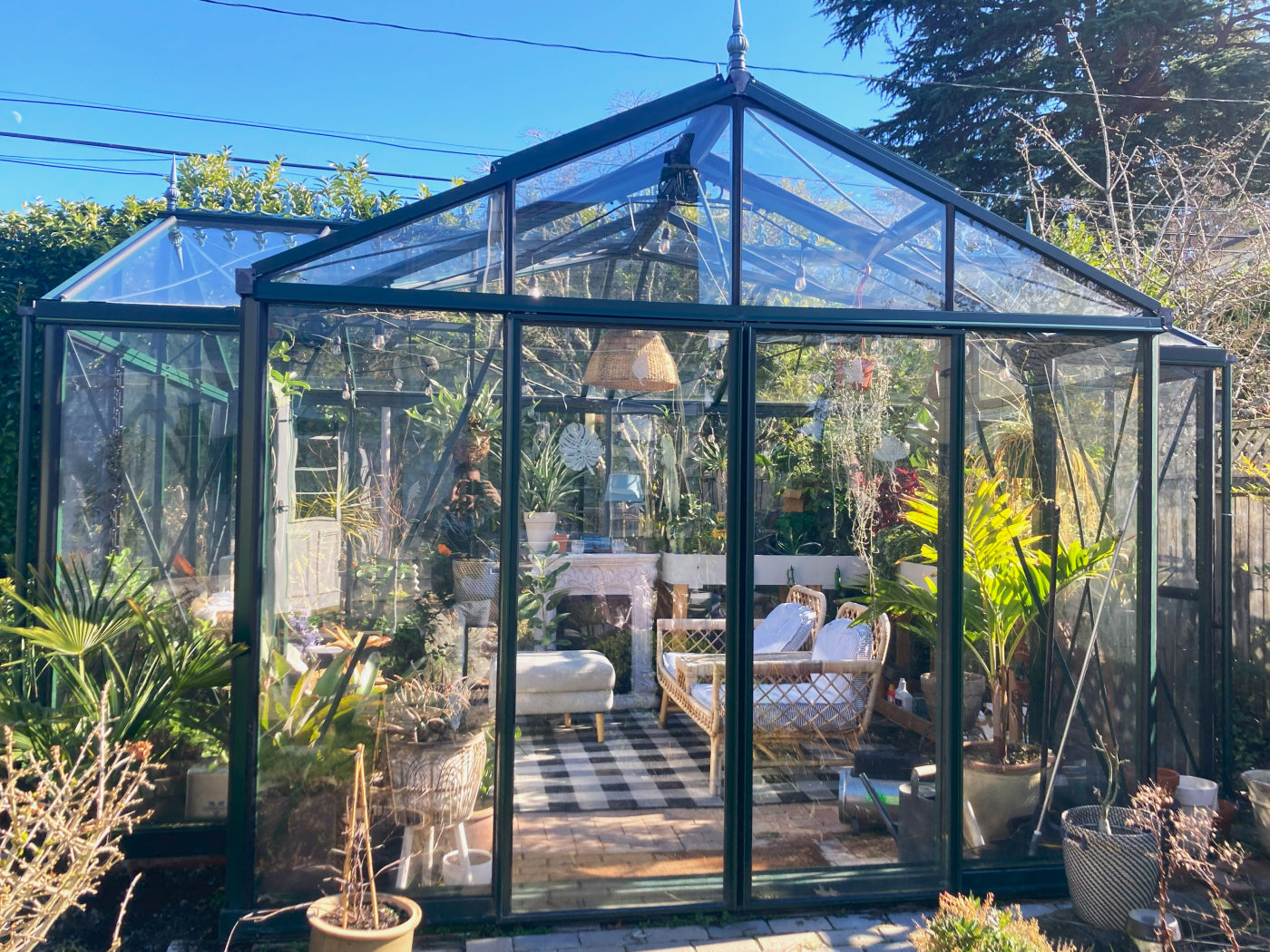 Exaco Janssens T-Shaped Royal Victorian Orangerie 13ft x 16ft