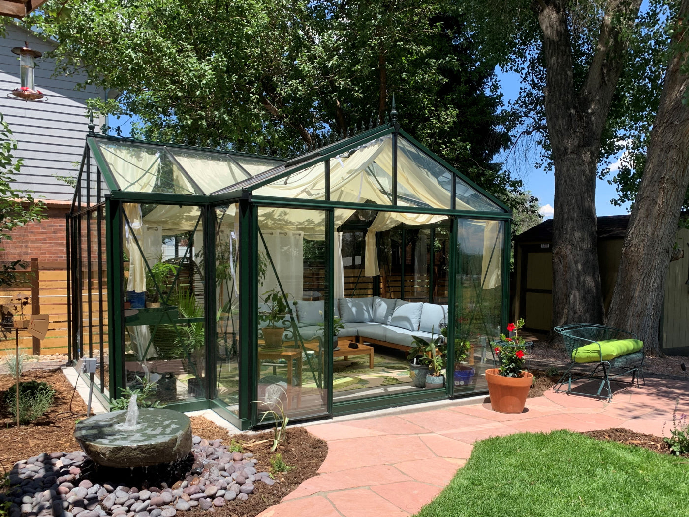 Exaco Janssens T-Shaped Royal Victorian Orangerie 13ft x 16ft