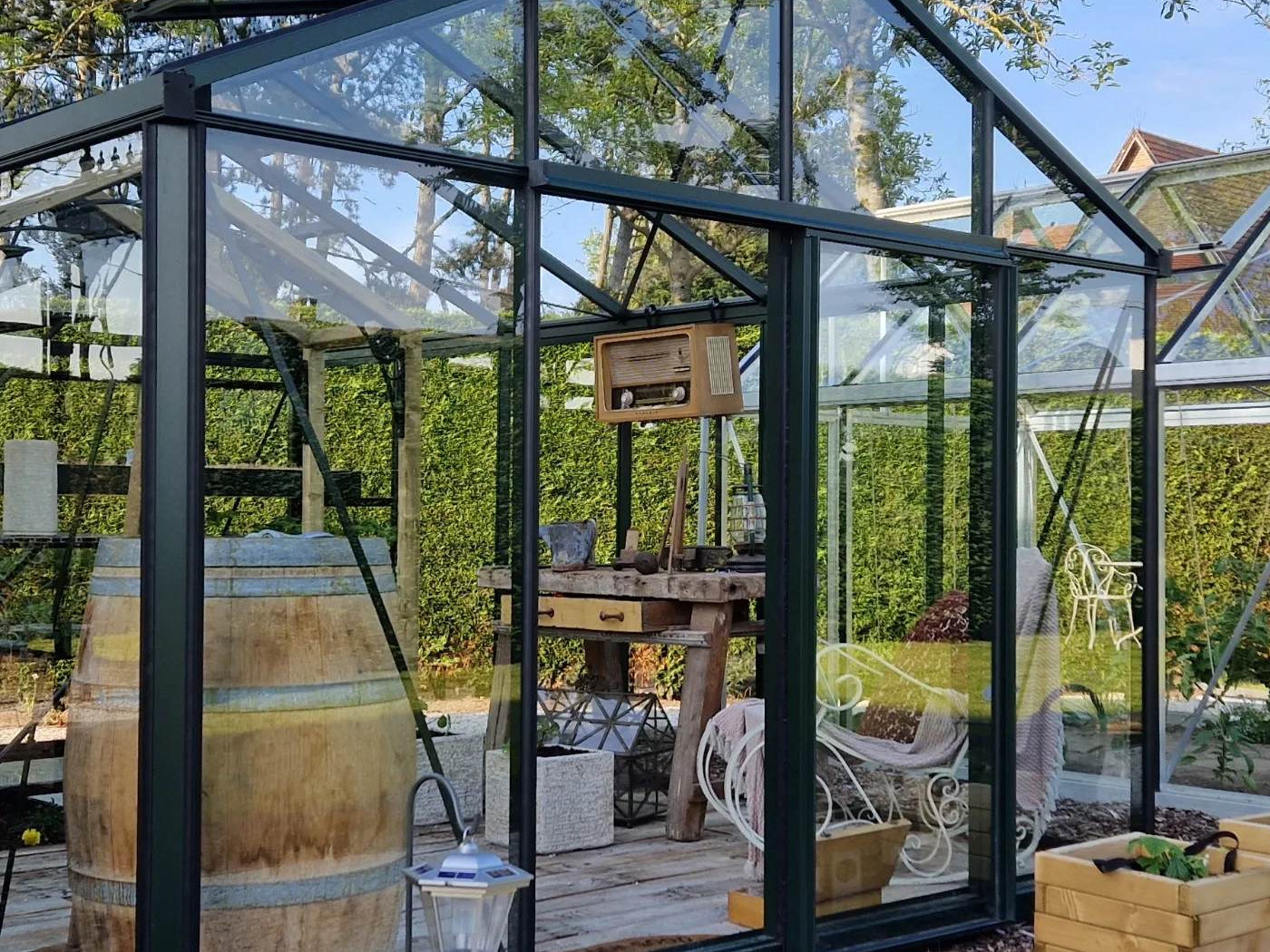 ビニールハウス Exaco Janssens Royal Victorian VI34 Greenhouse 10ft x 15ft