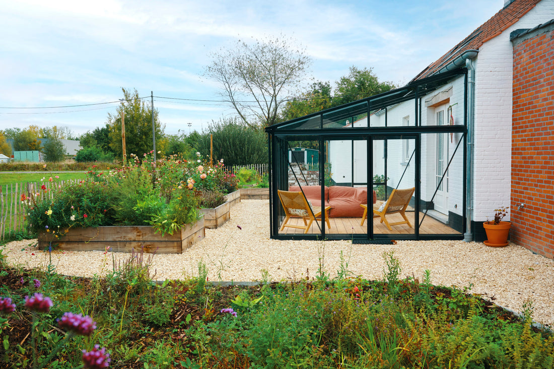 Exaco Janssens Arcadia lean-to greenhouse