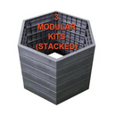 Exaco Modular Raised Bed System – Mulberry Greenhouses