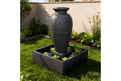 Exaco Handcrafted Amphora Water Fountain