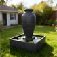 Exaco Handcrafted Amphora Water Fountain