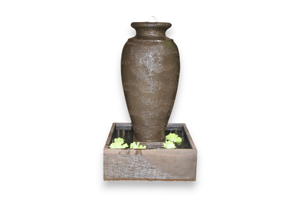 Exaco Handcrafted Amphora Water Fountain