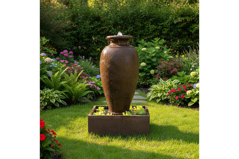 Exaco Handcrafted Amphora Water Fountain – main product photo