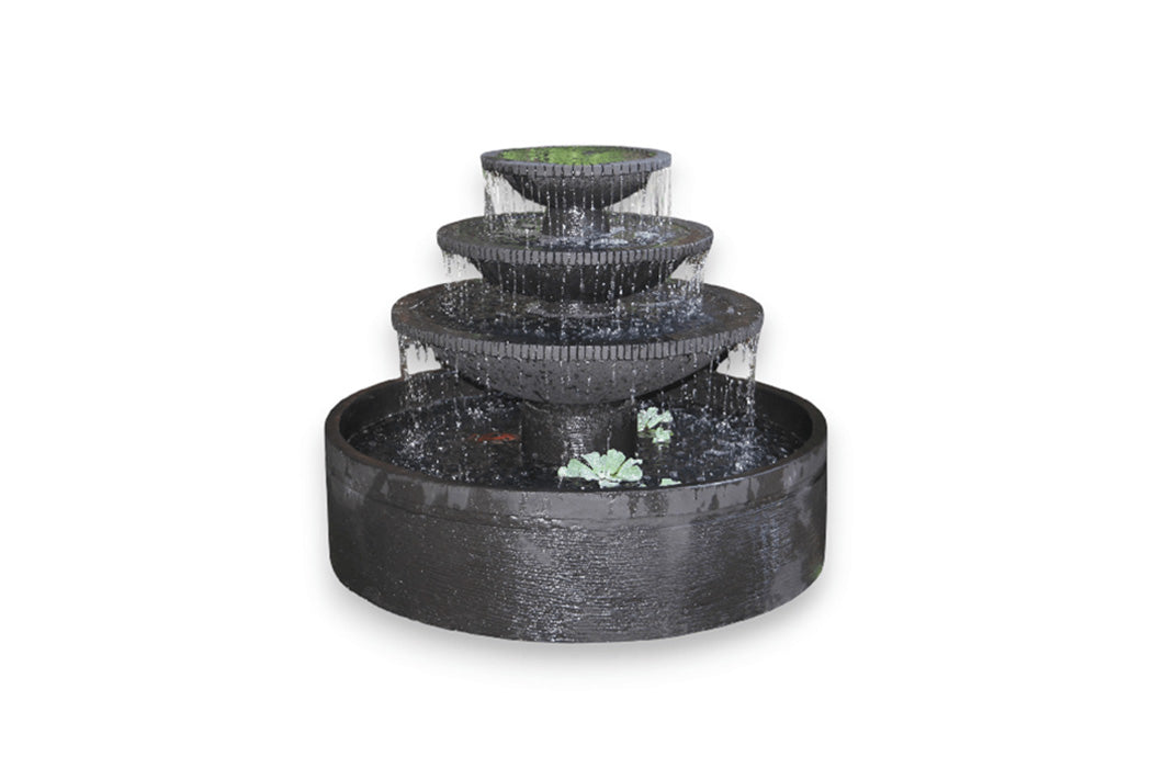 Exaco Handcrafted Aqua Falls Water Fountain