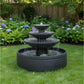 Exaco Handcrafted Aqua Falls Water Fountain