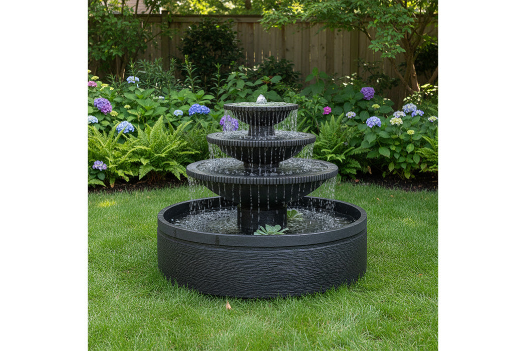 Exaco Handcrafted Aqua Falls Water Fountain