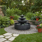 Exaco Handcrafted Aqua Falls Water Fountain