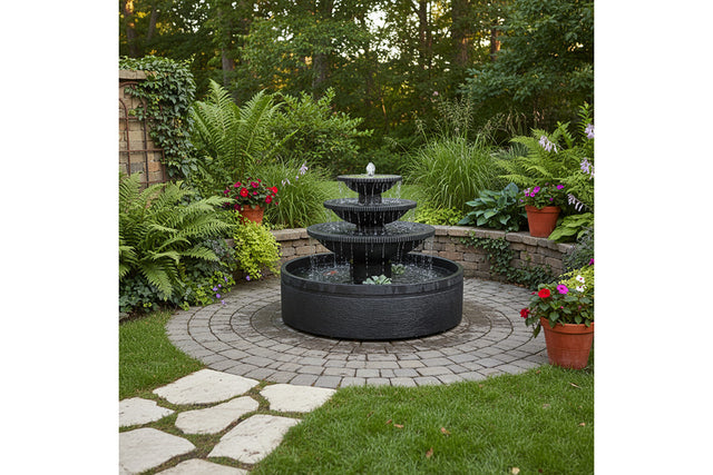 Exaco Handcrafted Aqua Falls Water Fountain – main product photo